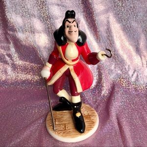 SOLD! Porcelain Captain Hook Disney Figurine 🏴‍☠️